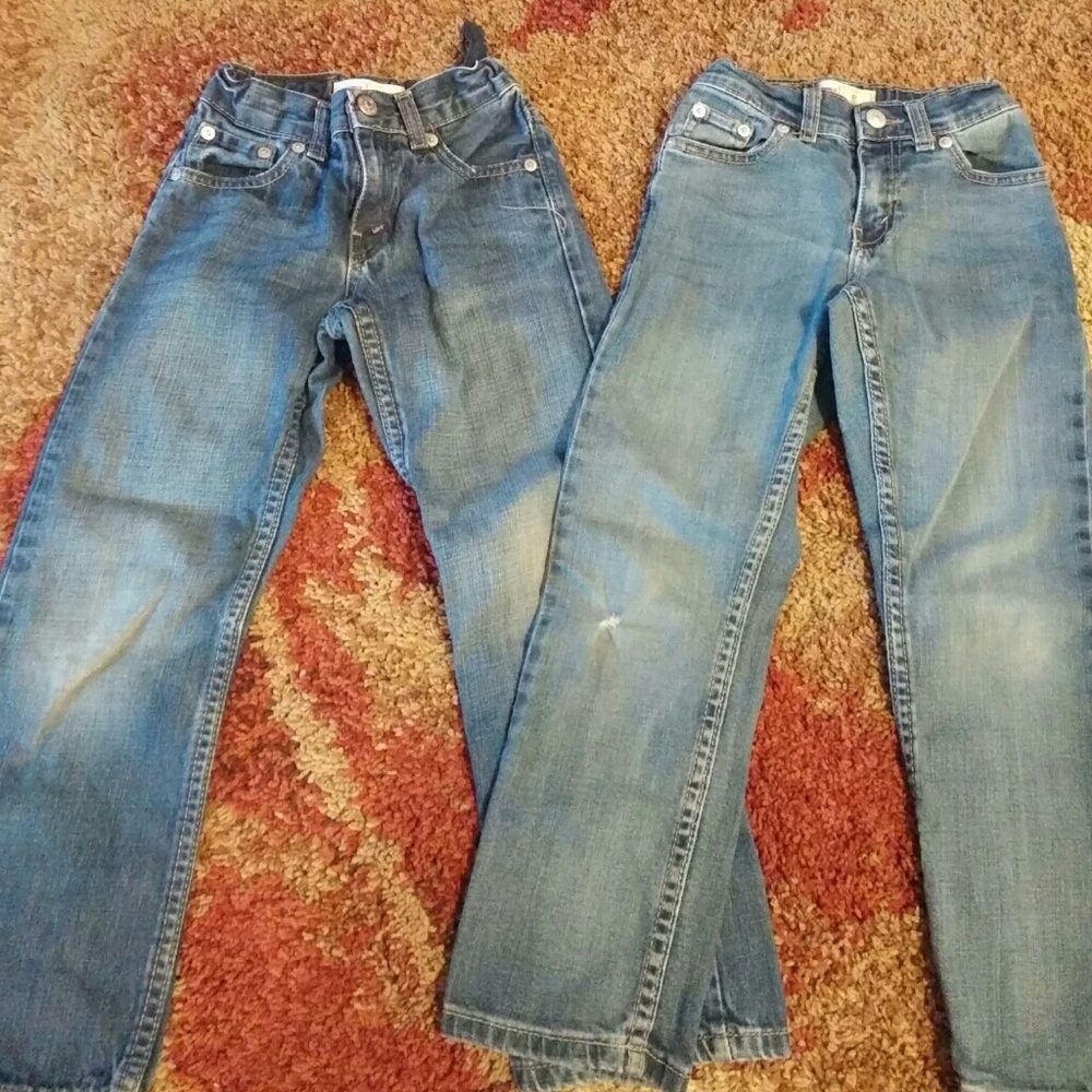 Levi 514 and 511 7 reg jeans
